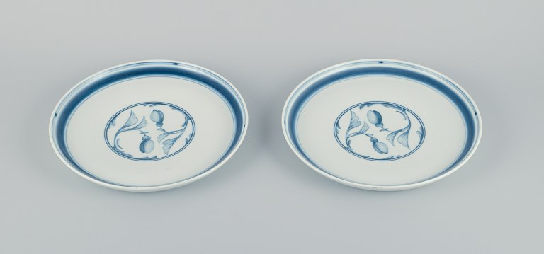Bing & Grondahl, a set of two Korinth dinner plates.