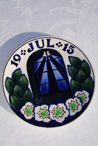 Aluminia Christmas plate 1915