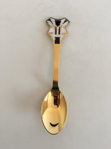 Anton Michelsen Gilded Sterling Silver Christmas Spoon 1991
