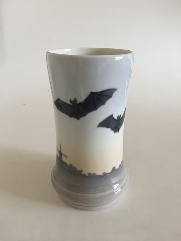 Royal Copenhagen Art Nouveau Bat vase No 225/228