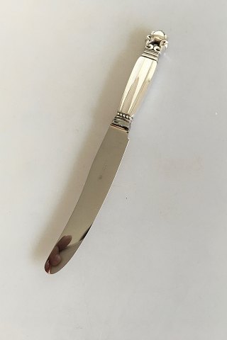 Georg Jensen Sterling Silver Acorn Fruit Knife No 072