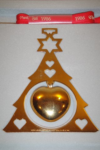 Georg Jensen Christmas Mobile 1986 Christmas Heart