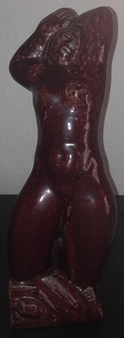 Royal Copenagen Jais Nielsen Stoneware Figurine "Venus raises from the oceon" No 20637