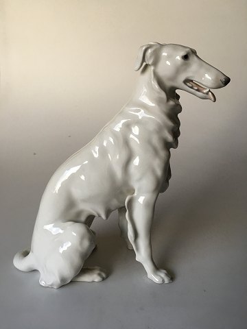 Bing & Grondahl Figurine Sitting Borzoi No 1814