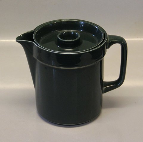 Royal Copenhagen faience all Green  -4 ALL Seasons
2940 Pitcher with lid 14 cm (123) Dark Green