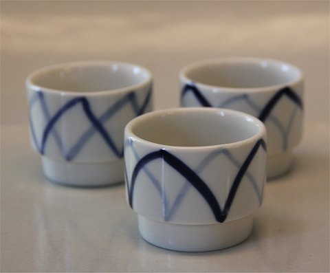 Egg Cups 3.5 cm
 Dan-Ild 40 Blue Flame Harlequin