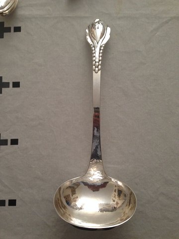 Evald Nielsen No 3 Silver Large Soup/Punch Ske from 1923