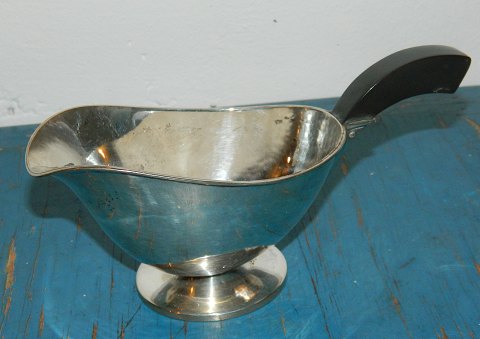 Danish butter dish silver