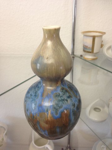 Royal Copenhagen Crystalline Vase by Valdemar Engelhardt No H984