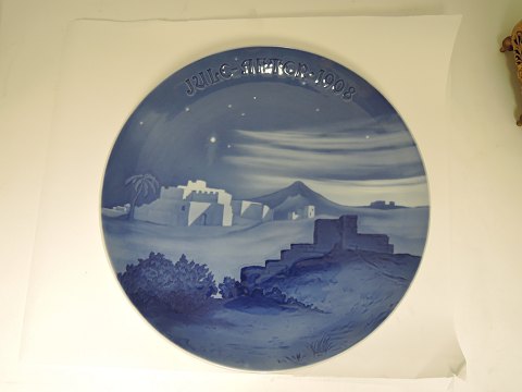 Bing & Grondahl.
 Christmas Plate 1908 large.