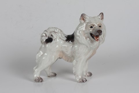 Dahl Jensen figurine
Greenland samoyed dog 
No 1082