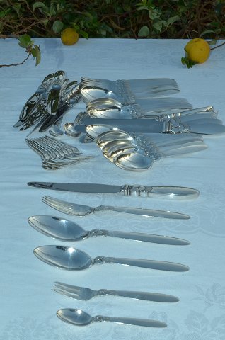 Georg Jensen Flatware Cactus Dinner set for 12 persons