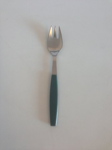 Georg Jensen Stainless Green Strata Lunch Fork