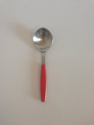 Georg Jensen Stainless Red Strata Dinner Spoon