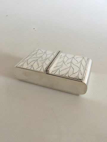 Georg Jensen Sterling Sølv Jørgen Jensen Cigaretboks No 867