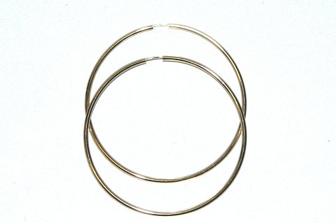 Hoop earrings, 14 Carat