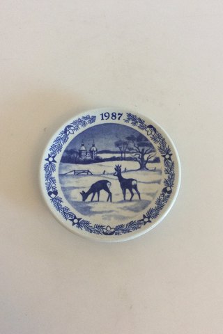 Royal Copenhagen Juleplaquette fra 1987