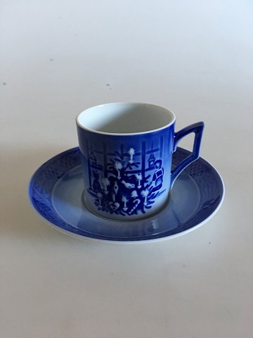 Royal Copenhagen Christmas Cup and Saucer 2011