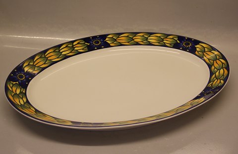 732 Ovalt fad 42 x 30.5 cm (1737732) Royal Copenhagen Fajance Blå Fasan Chr 
Joachim