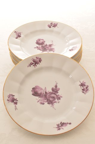 Royal Copenhagen Purpur Plates 8549