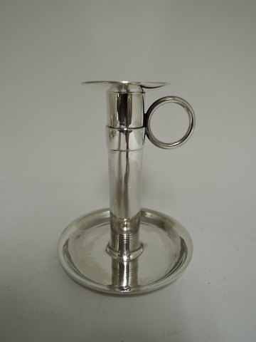 Hans Hansen
 candlestick
 Sterling (925)
 Design: Karl Gustav Hansen
 model 303