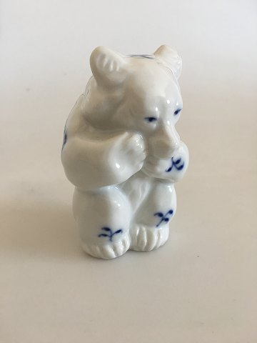 Royal Copenhagen Blue Fluted Bear Figurine