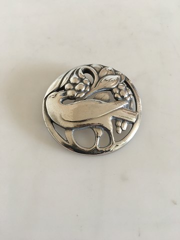 Georg Jensen Sterling Silver Brooch No 175