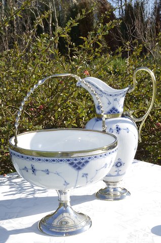 Royal Copenhagen Blue fluted  Rare Berry set