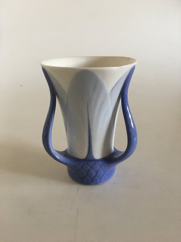 Royal Copenhagen Art Nouveau Vase with Three Handles No 8