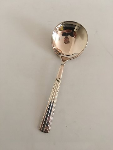 "Champagne" O.V. Mogensen Silver Serving Spoon