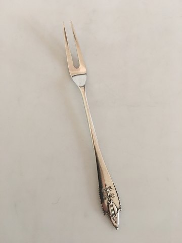 Georg Jensen "Akkeleje" Silver Cold Cuts Fork No 144