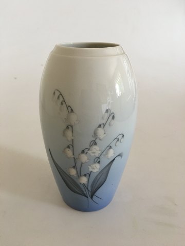 Bing & Grøndahl Vase No. 57/251 with Lily of the Valley Flower Motif