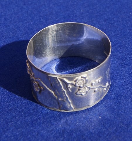 item no: s-Servietring i 925S m.indgrav