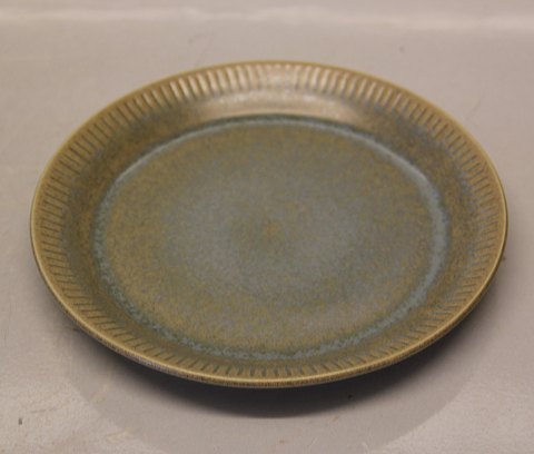 Knabstrup Green Glaze Cakeplate 17.4 cm