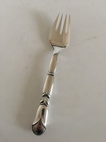 Georg Jensen Sterling Silver Ornamental Serving Fork No. 57