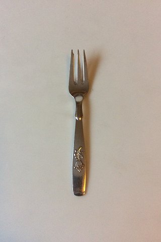 Klokkeblomst ABSA silver plate Cake Fork Københavns Ske-Fabrik