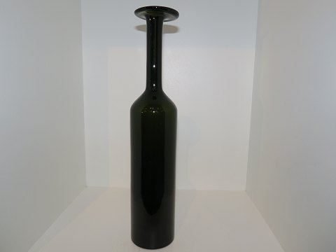 Tall art glass vase from the 1960