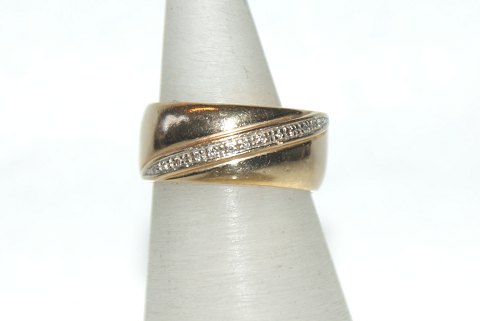 Gold ring, 18 carat gold