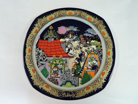 Björn Wiinblad.
Rosenthal.
Christmas plate 1990.