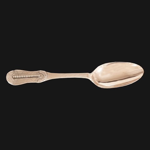 Johannes Brosbøll, Varde, Denmark: Spoon, silver. 
L: 21cm. W: 53gr