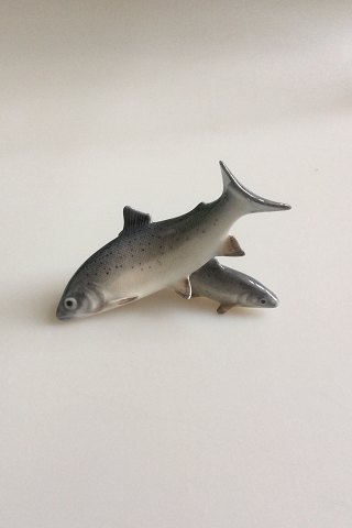 Royal Copenhagen Figurine of 2 trouts No 2738