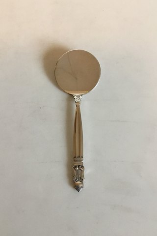 Georg Jensen Sterling Silver Canapé Server Acorn No 207