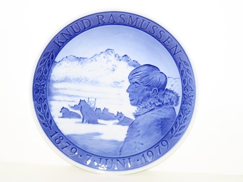 Royal Copenhagen commemorative plate from 1979
Greenland Knud Rasmussen