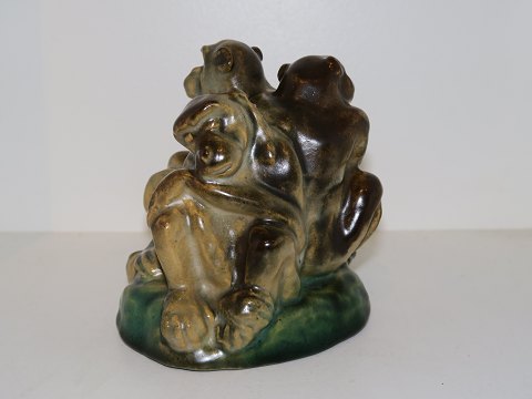 Tidlig Michael Andersen keramik
Figur af tre aber