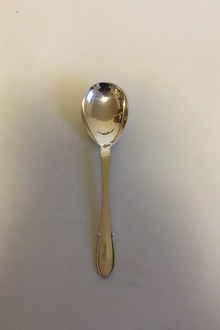 Georg Jensen Sterling Silver Beaded Serving Spoon No 101