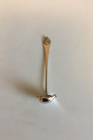 Fransk Lilje Silver Cream Ladle O.V. Mogensen