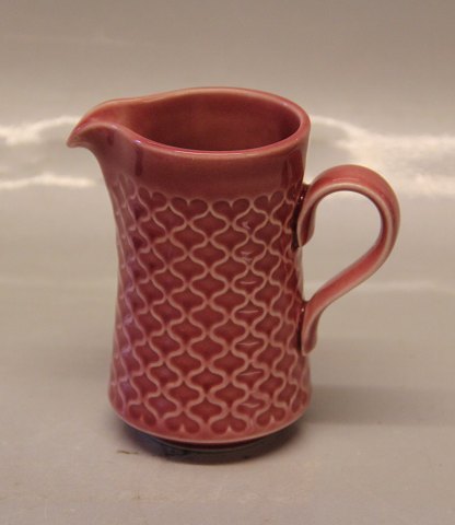 303 Creamer 3.25" 1.5 dl / 5 oz Palet Cordial Pink  Nissen Kronjyden B&G 
Quistgaard  Stoneware