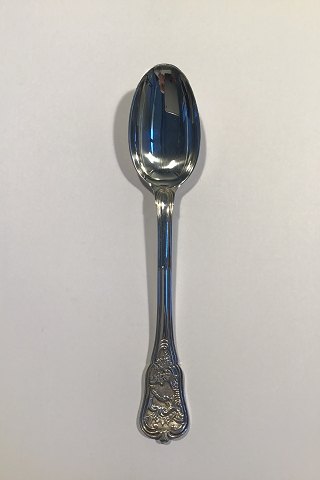 Georg Jensen Rosenborg Silver Plated Dessert Spoon