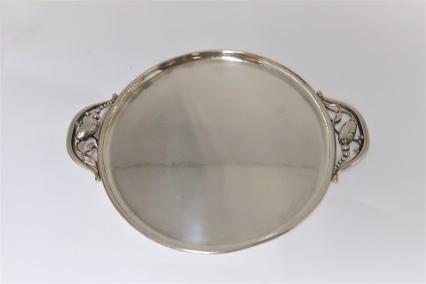 Georg Jensen
Magnolie
Rundes Tablett
Design; Georg Jensen
Modell 2AB
Sterling (925)