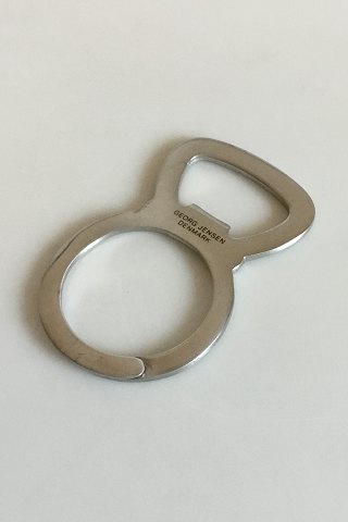 Georg Jensen Stainless Steel Key Ring/ Bottle Opener